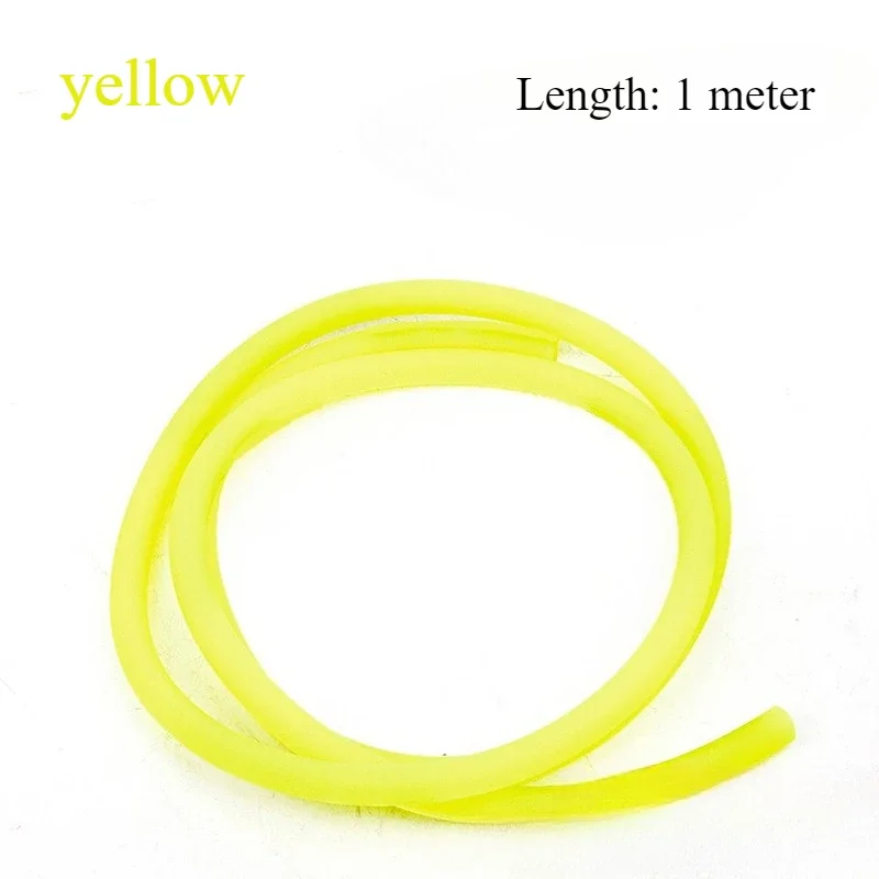 1PC 1M Colorful Motorcycle Fuel Line Rubber Heat Resistant Oil Pipe 120°C Universal Modified