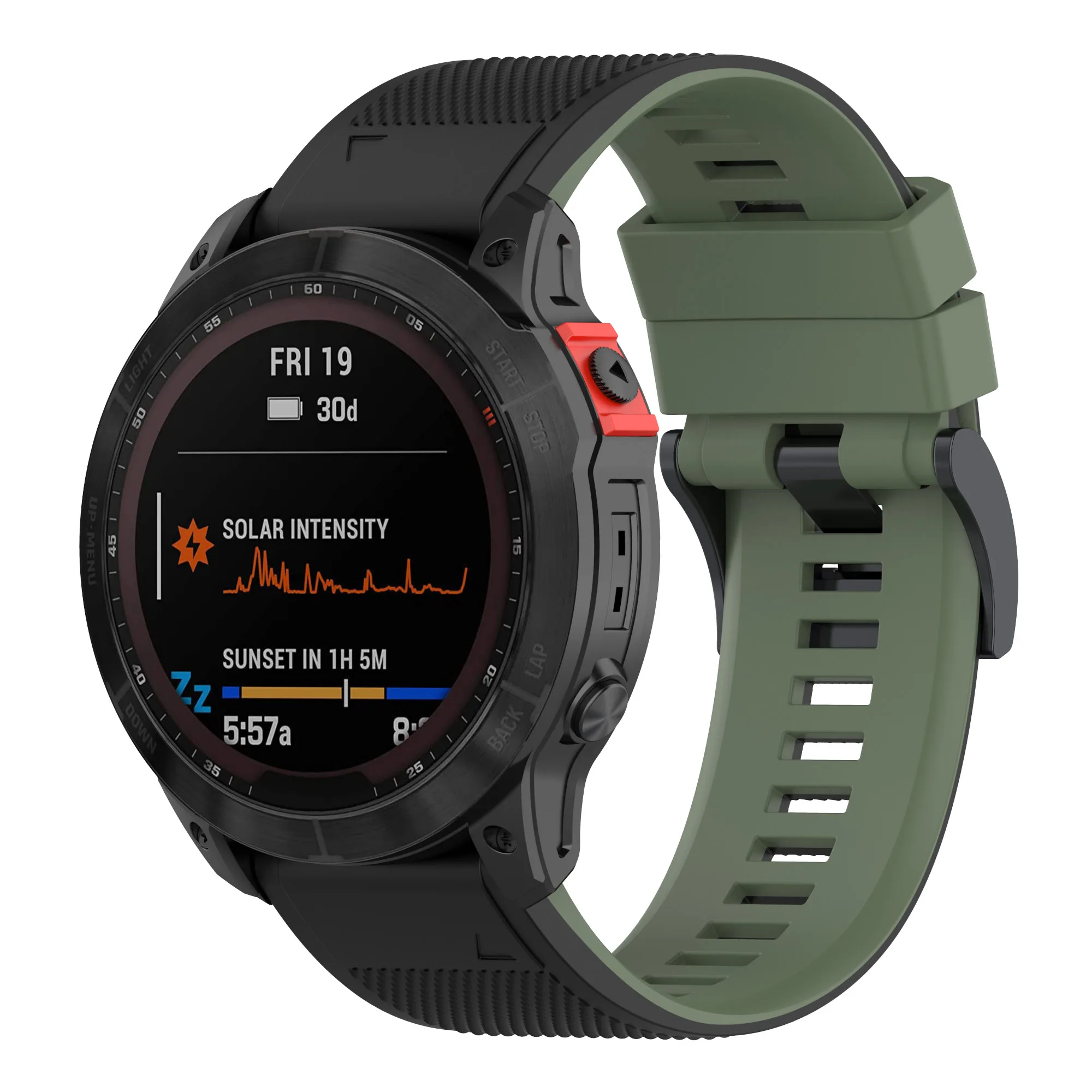 22mm 26mm Silikon Schnell verschluss band für Garmin Fenix8 51mm 47mm 7x6x5xplus Abstieg mk2 mk2i Enduro Instinkt 2s Tactix Delta