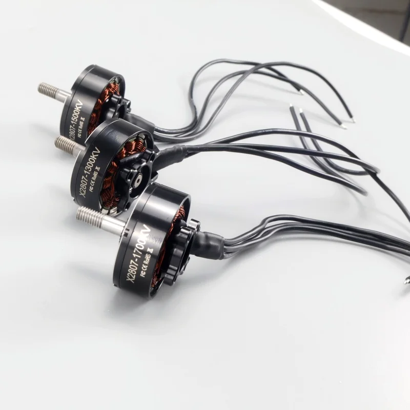 A2807 1300KV/ 1500KV / 1700KV brushless motor 7 inch long range FPV freestyle drone quadcopter toy parts