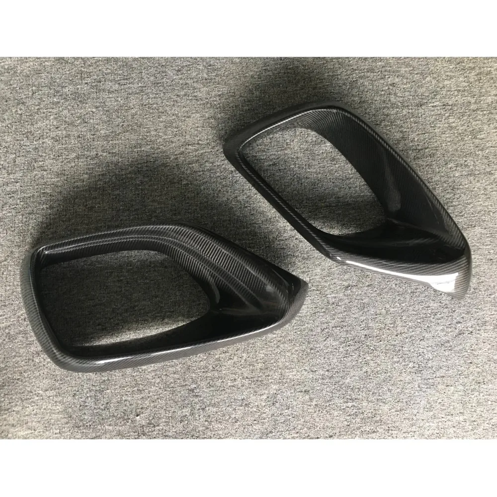 

Carbon Fiber Front Bumper Air Vent Outlet Trims for Mercedes Benz E Class W213 E63 AMG 2017 2018 2019 FRP