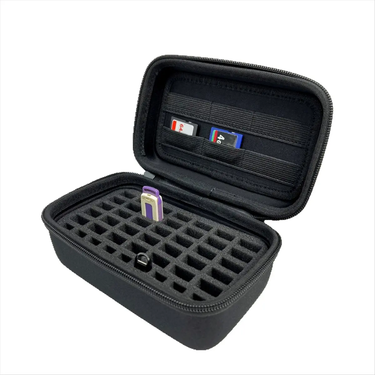 Top Sale USB Flash Drive Case SD Card Thumb Drive Holder Organizer Dustproof Memory Card Bag Electronic Accessories Storage Bag