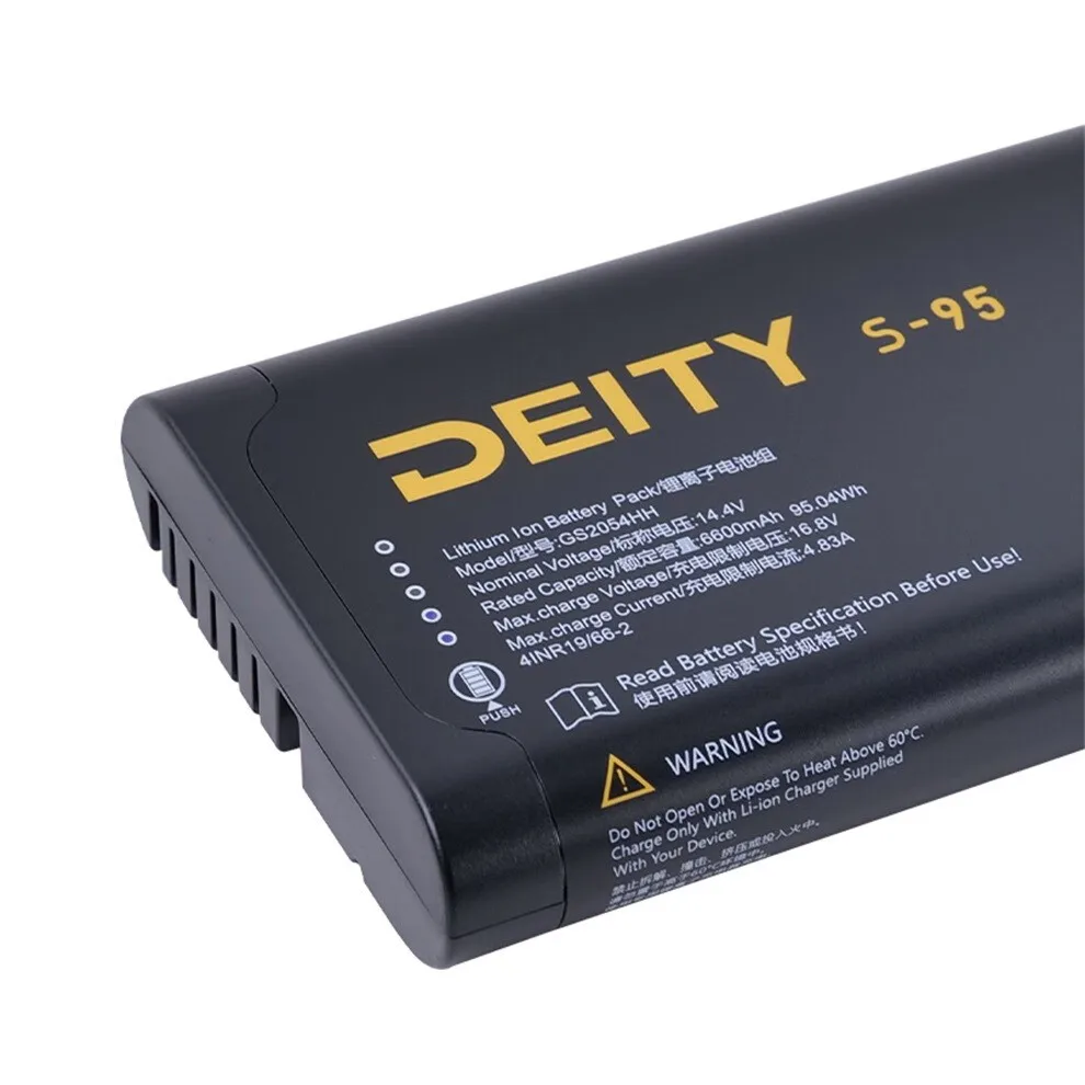 Deity S-95 Battery for SPD-1 Intellint Power Distributor Safe and Stable Film and Television Equipment Photo Studio Accessory