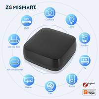 Zigbee IR Remote Control Smart Universal Infrared Remote for Air-con TV Fan DIY Learning Work with Wired Tuya Zigbee Hub Gateway