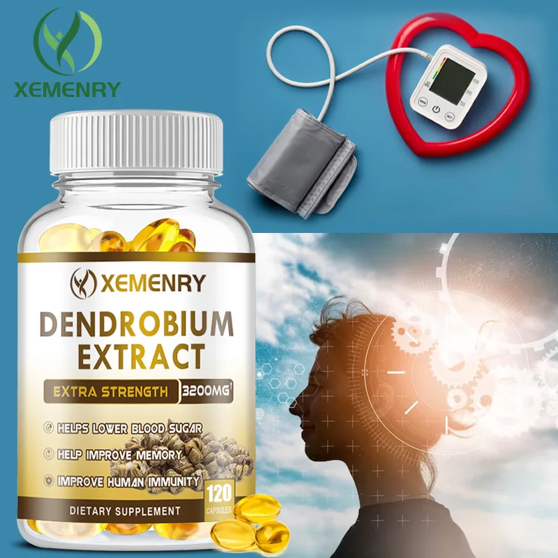 Dendrobium Extract Supplement - Liver Cleansing, Improve Memory and Intelligence, Protects Liver Function, Boosts Immunity