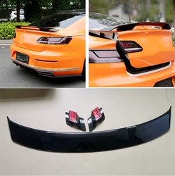 YOFER Rear Spoiler Wing For Volkswagen VW CC Arteon 2019-2021 Glossy Black Car Trunk Lid Trim Tailgate Decklid Flap Splitter Lip