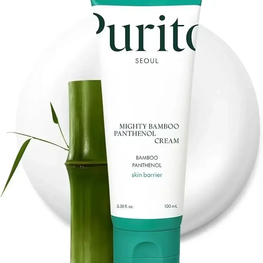Crema Purito Extracto de bambú Pantenol Crema intensiva Calmante Hidratante Reparación Barrera 100ml