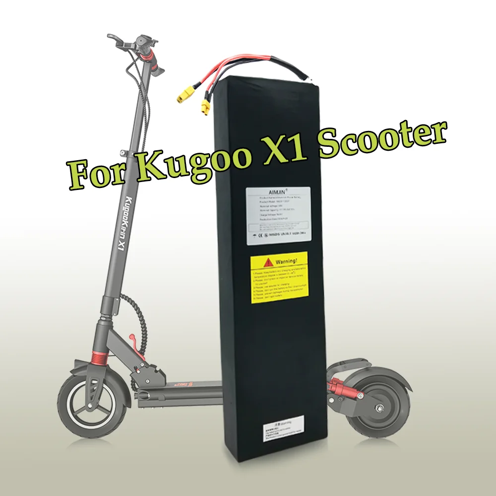 48V battery 13s5p 17.5Ah for Kugoo X1/X1Plus scooter lithium battery pack Built in 18650 battery box BMS