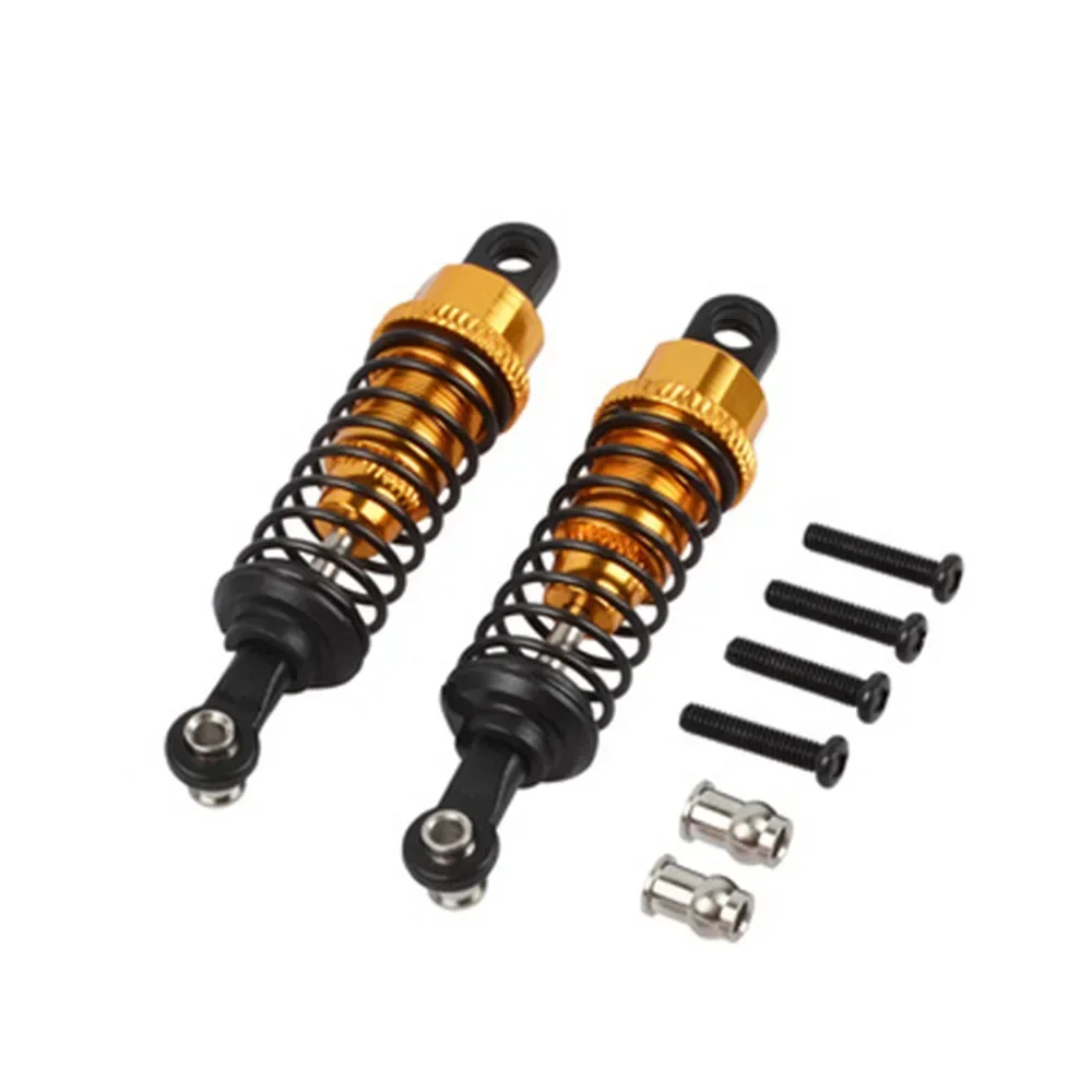 2 Stuks Olie Verstelbare 65Mm Schokdemper Demper Voor Rc Auto 1/18 Wltoys A959 A969 A979 K929 Hpi Hsp Trxs Losi Tamiya