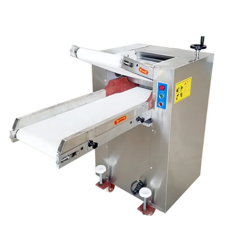 Industrial Heavy Duty Electric Dough Roller Machine For Bread Pizza Small