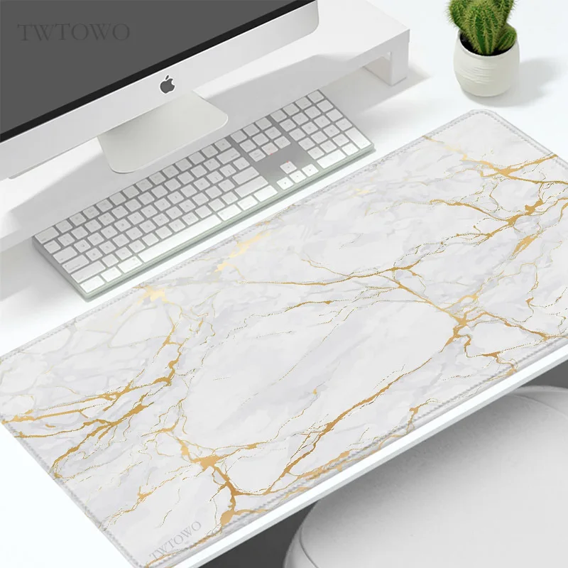 Mouse Pad Gamer Fashion Marble Aesthetics XL Home New Large Mousepad XXL Mouse Mat Office Soft Laptop Mouse Mats Table Mat