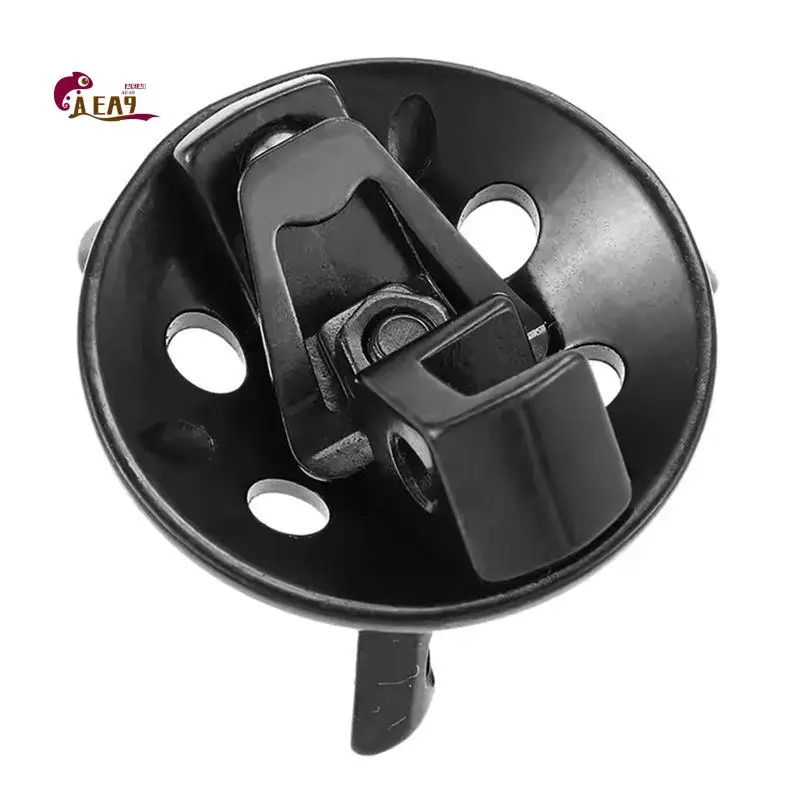 AEA9-1Pc Metal Industrial Computer Flat Car Sewing Machine Rotate Roller Quick Change Triangular Presser Foot Holder 38X23mm