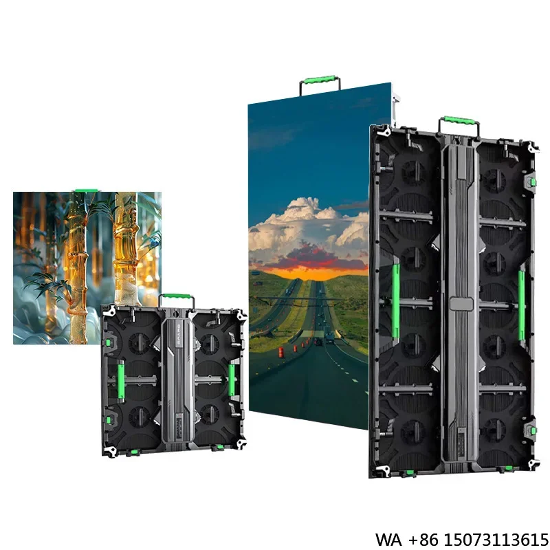 

500x1000mm P2.604/P2.976/P3.91/P4.81 LED Rental Screen for Concert Stage Background