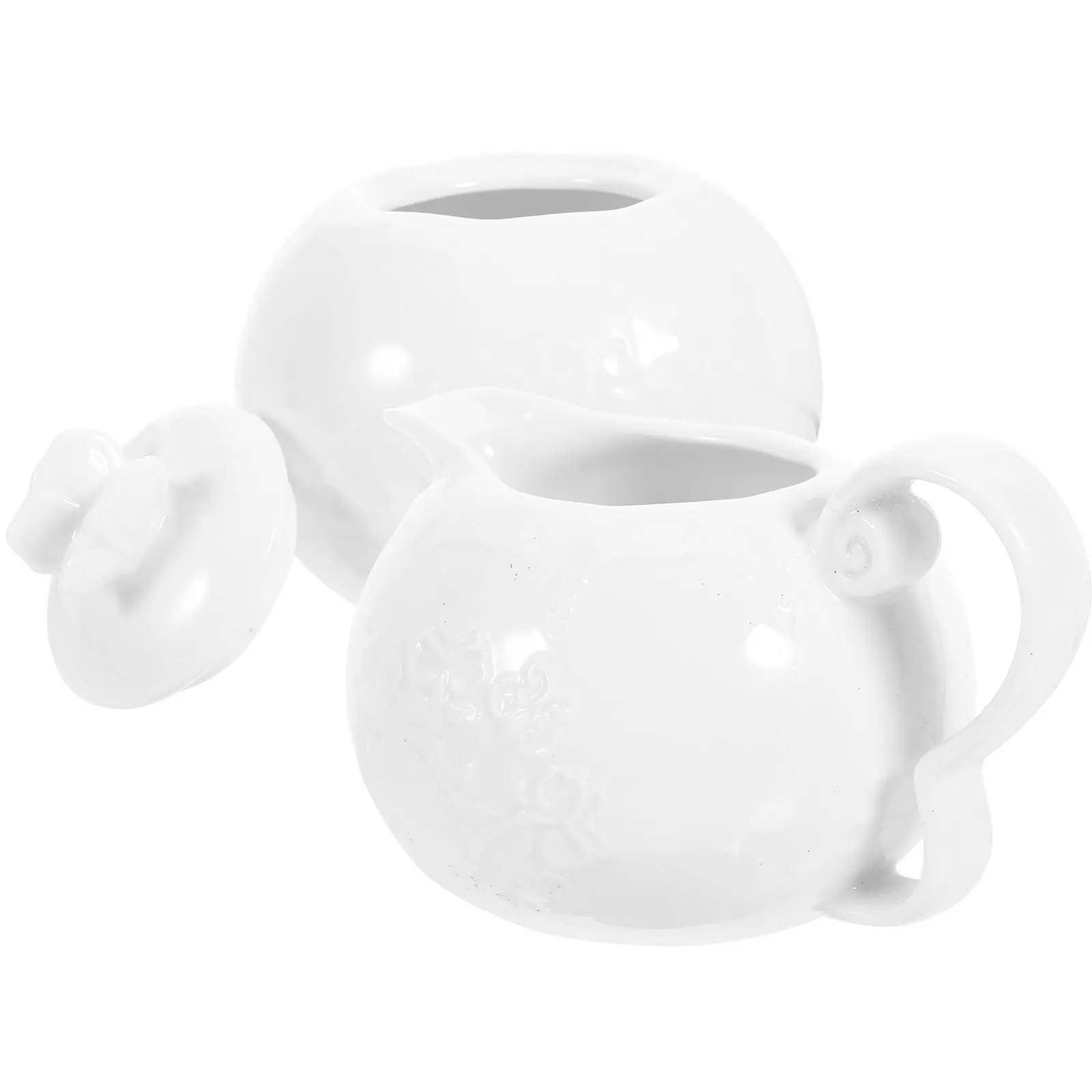 

Набор из 1 предмета: Изысканный керамический дозатор для молока и сахарница высокого качества для чаепития, универсальный кувшин для сливок для домашнего использования