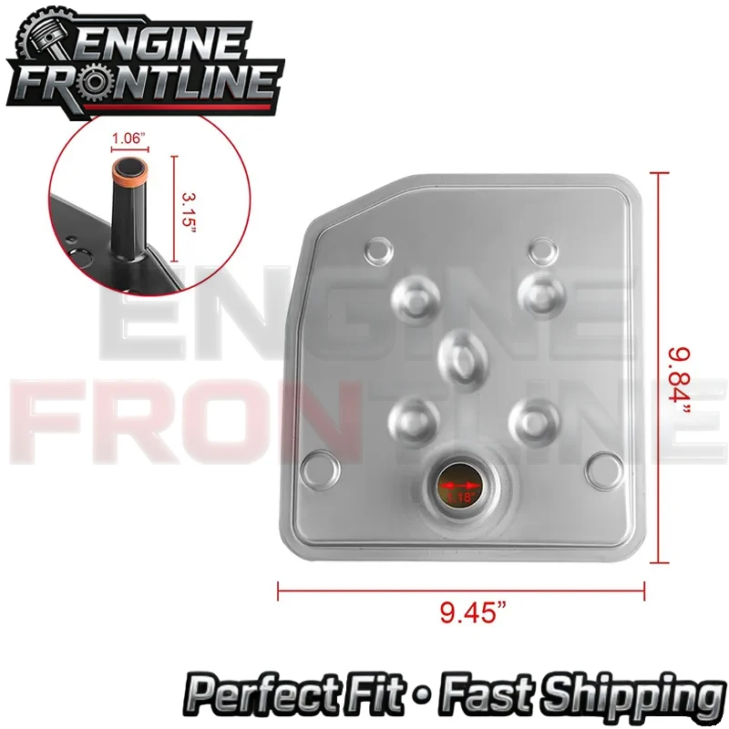 

New 6R80 Automatic Transmission Fluid Filter 7LZ17A098A 7L1P7G186AB Suit For Ford Mazda Lincoln Auto Parts
