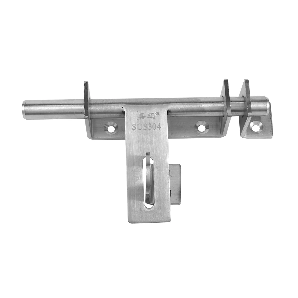 Stainless Steel Bolt 304 Heavy-Duty Left and Right Bolts Sliding Bolt Door Lock Latch