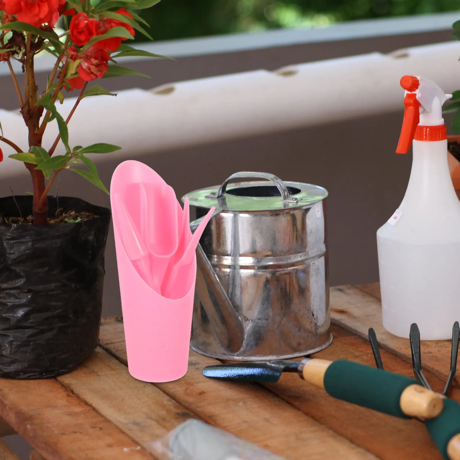 

1Set Succulent Gardening Tools Set with Soil Scoop Trowel Dibber Transplanter Hole Puncher for Miniature Planting Bonsai