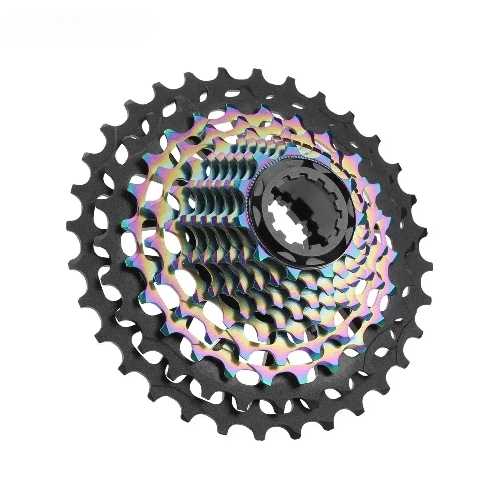 Ultra-light Road Bike Freewheel 11/12S-28-34T Bicycle CNC Vacuum Plating HG Cassette Hollow Flywheel 11/12V Speed  Sprocket