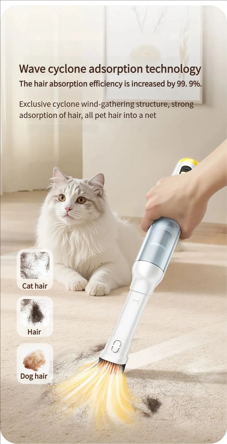 Powerful Pet Hair Vacuum Cleaner – Cyclonic Suction for Home & Car S0c7e715cefbf436bbd33efd47f0e745bz