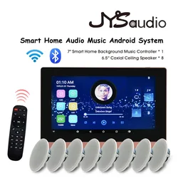 Smart Audio Set Sound Wandverstärker WiFi Bluetooth Musik Panel Android Amp Heimkino mit 6,5 Zoll Stereo Deckenlautsprecher