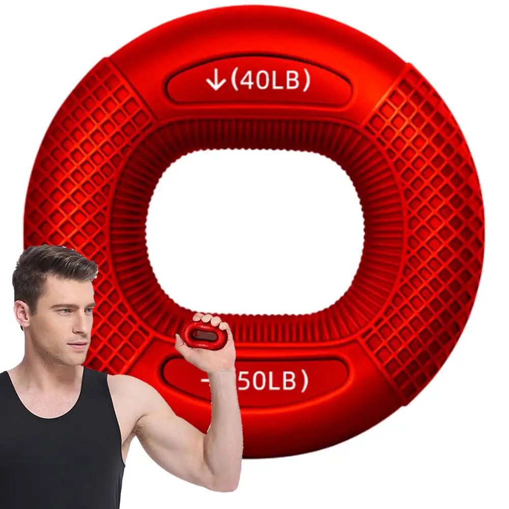 Silikon Finger Greifer Ring Hand Muskel Stärker Ring Handgelenk Finger Trainer Übung Karpaltunnelsyndrom Expander Workout Fitness Gerät