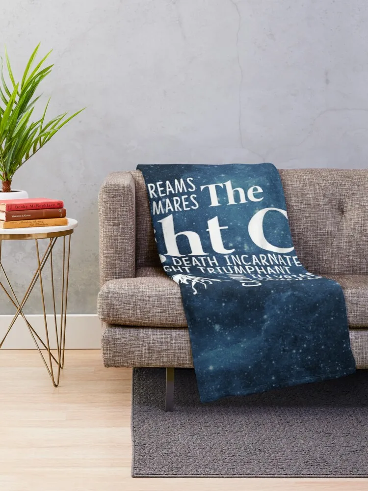 The Night Court Typography Throw Blanket Blankets For Baby Comforter Heavy Summer Flannels Blankets