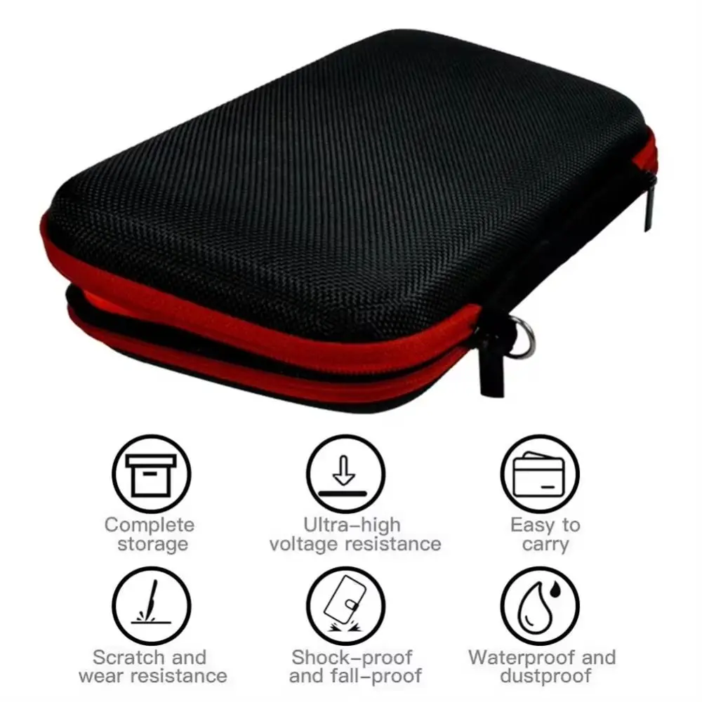 Estuche de transporte duro de EVA, bolsa de almacenamiento impermeable a prueba de golpes, caja de consola de juegos portátil antiarañazos para Powkiddy RGB30/RGB20SX