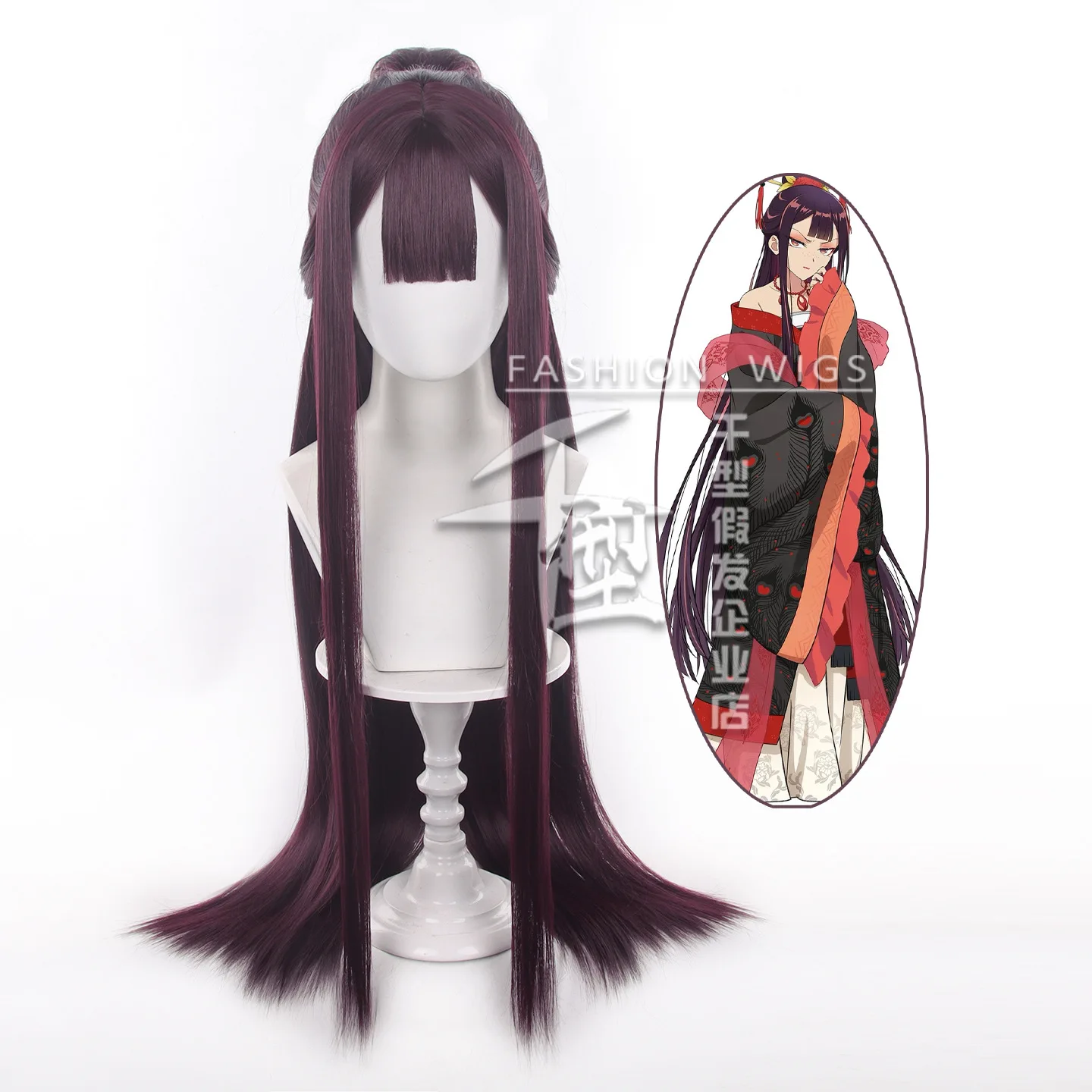 アニメ「私は無能な悪役だ」蝶とネズミの体の交換が起こった乙女宮廷の物語-クー・レイリン・シュウ・ケイゲツ-コスプレウィッグ