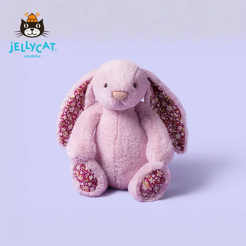 

Jellycat UK Exquisite Floral Sebastian Purple Bonnie Bunny Plush Doll Gift 2026 Spring/Summer New Collection