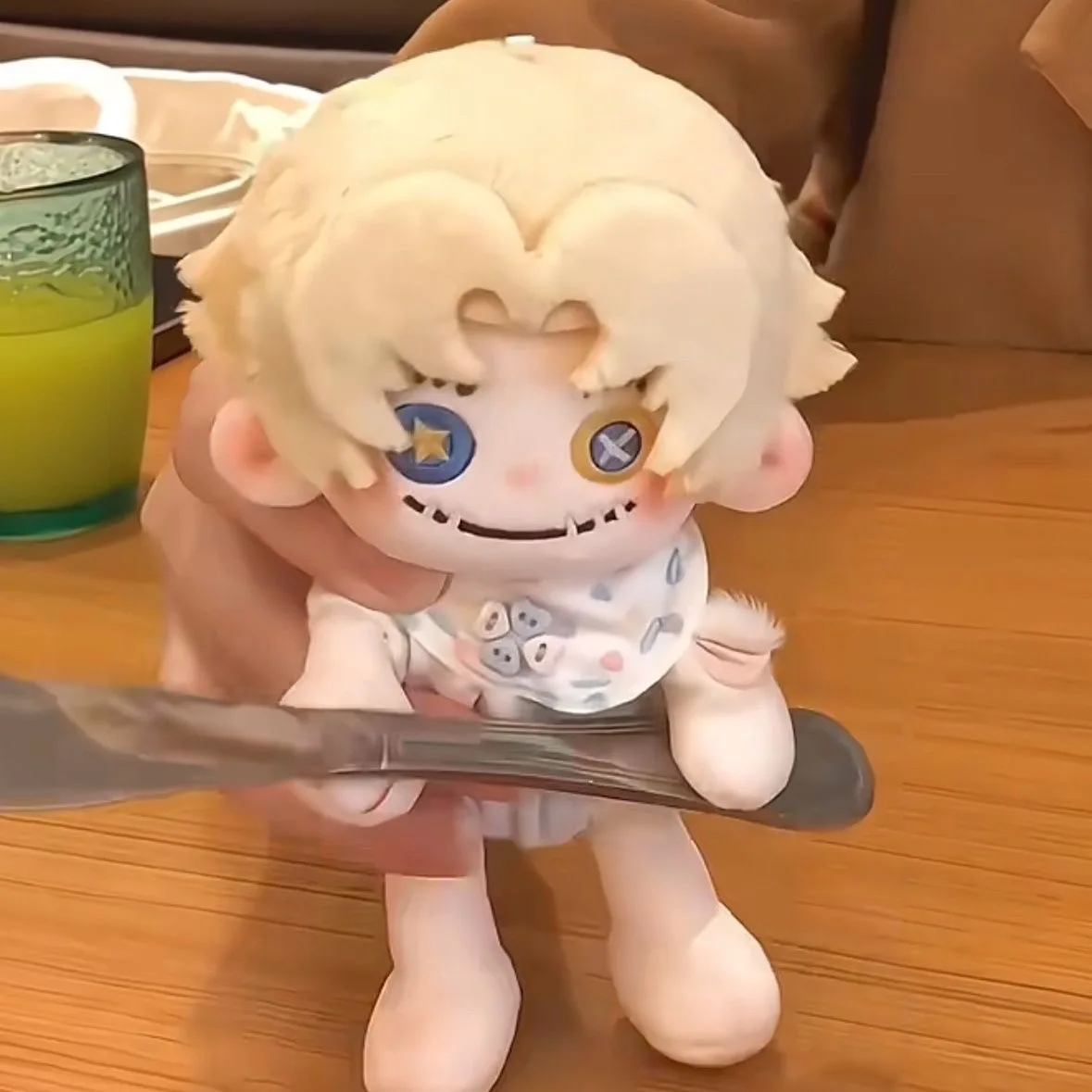 

Fifth Personality Acrobat Cosplay Attribute 10CM Cotton Doll Game Peripheral Plush Doll Gift for Friends