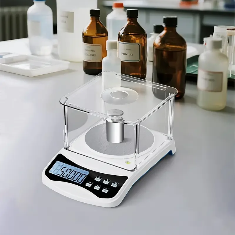 100g 200g 500g Precision Calibration Set Stainless Steel Weights Chrome-Plated Scale Weights Set Household Kitchen Tools Calibration Professional Laboratory Supplies image 3