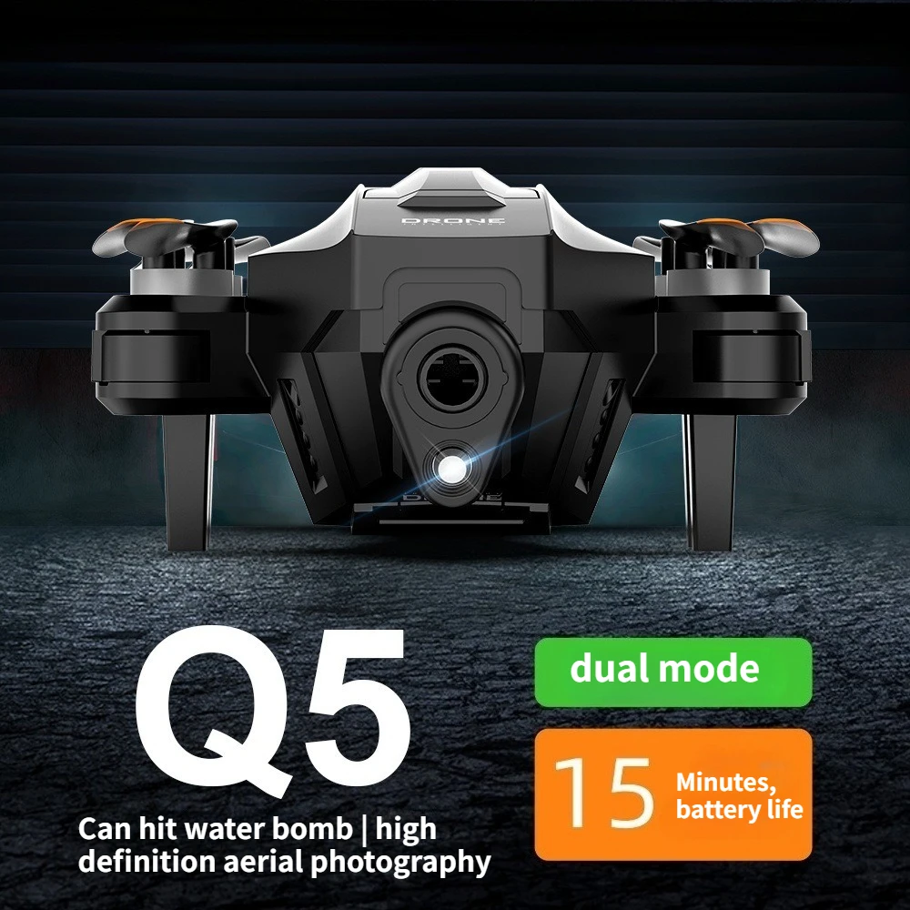 Bombas de agua de lanzamiento sin escobillas, Dron con Control por Radio FPV 4K, cámara Dual, modo sin cabeza, retorno con un clic, flujo óptico, cuadricóptero RC