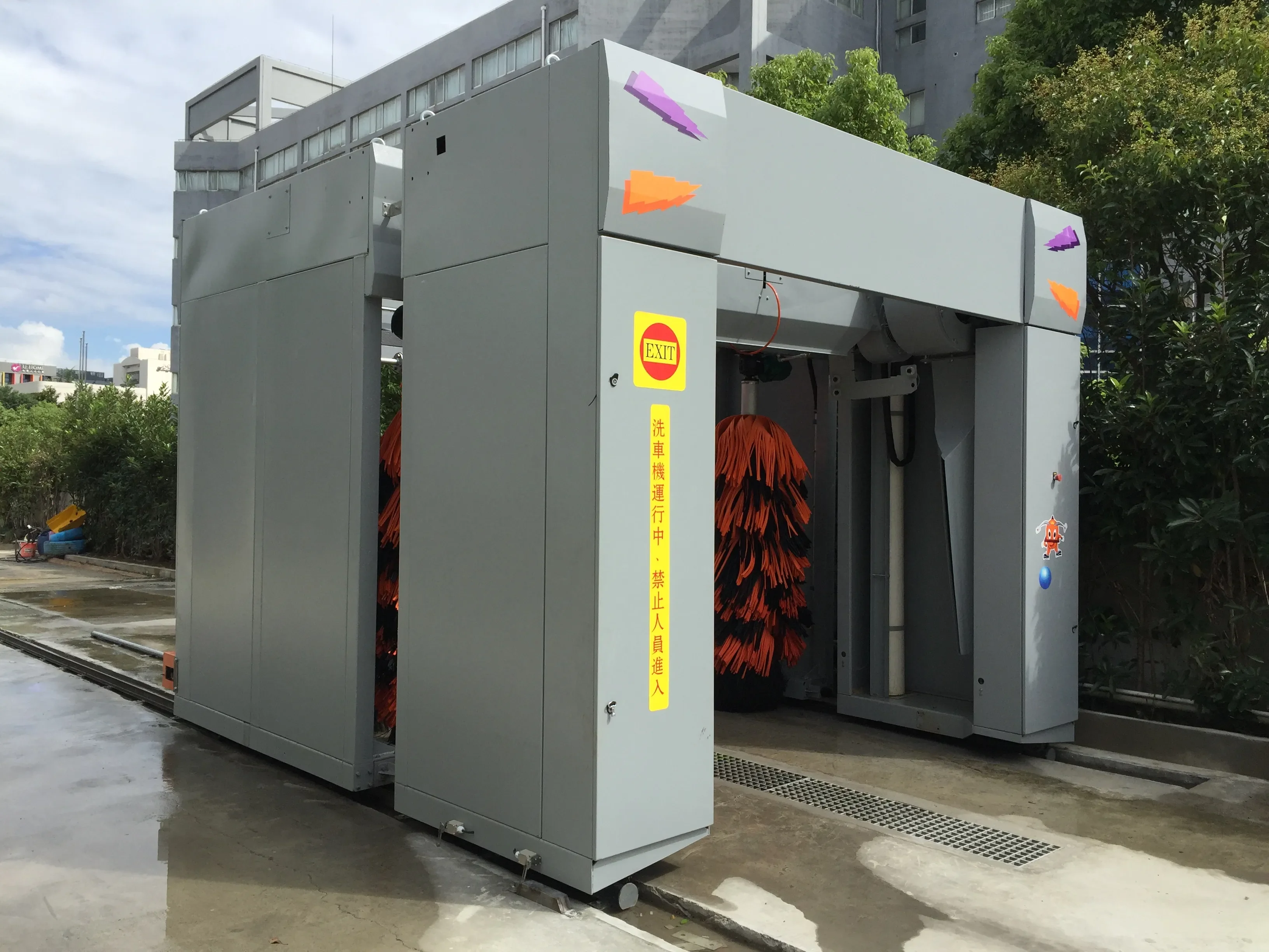 Heavy Duty Gantry Car Wash System with 500 Bar High Pressure Pump for Construction Vehicle Cleaning