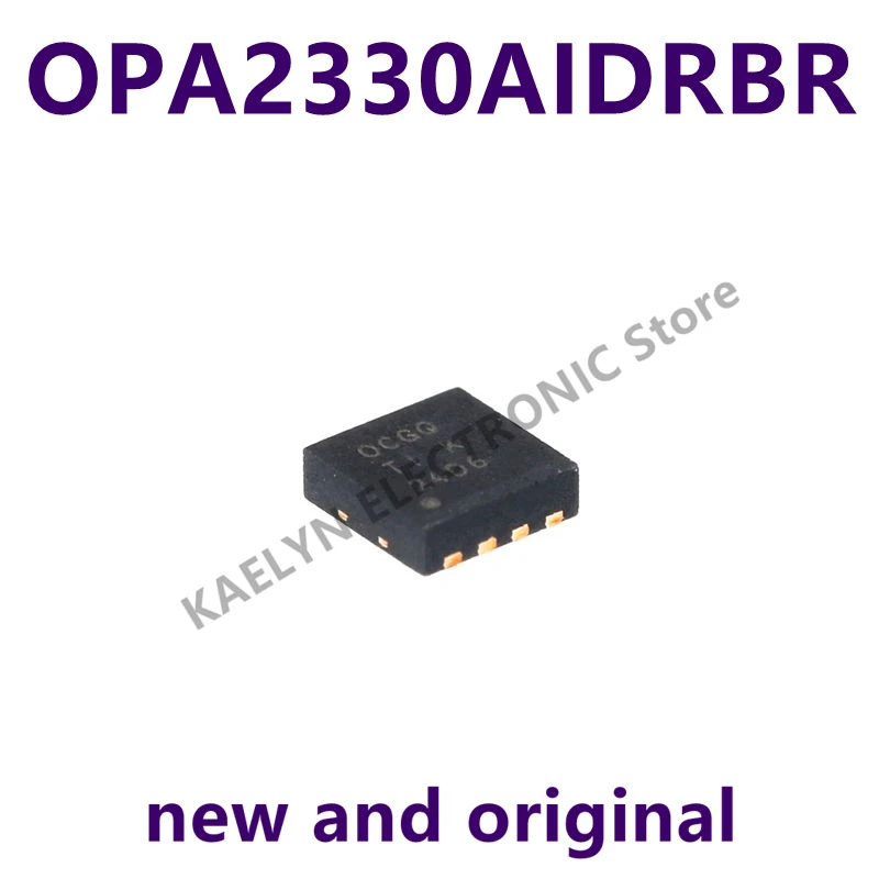 10pcs/lot New and Original OPA2330AIDRBR OPA2330 CMOS, Zero-Drift Amplifier 2 Circuit Rail-to-Rail 8-SON (3x3)