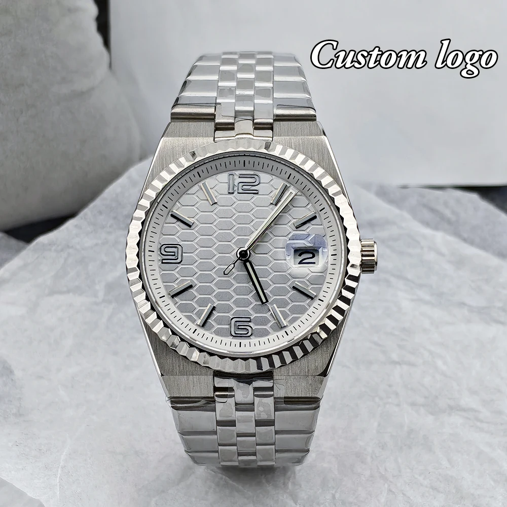 NH35 Watch Men's Automatic Watch Customized Logo Watch Stainless Steel Watch Sapphire Glass NH35 Movement Watch