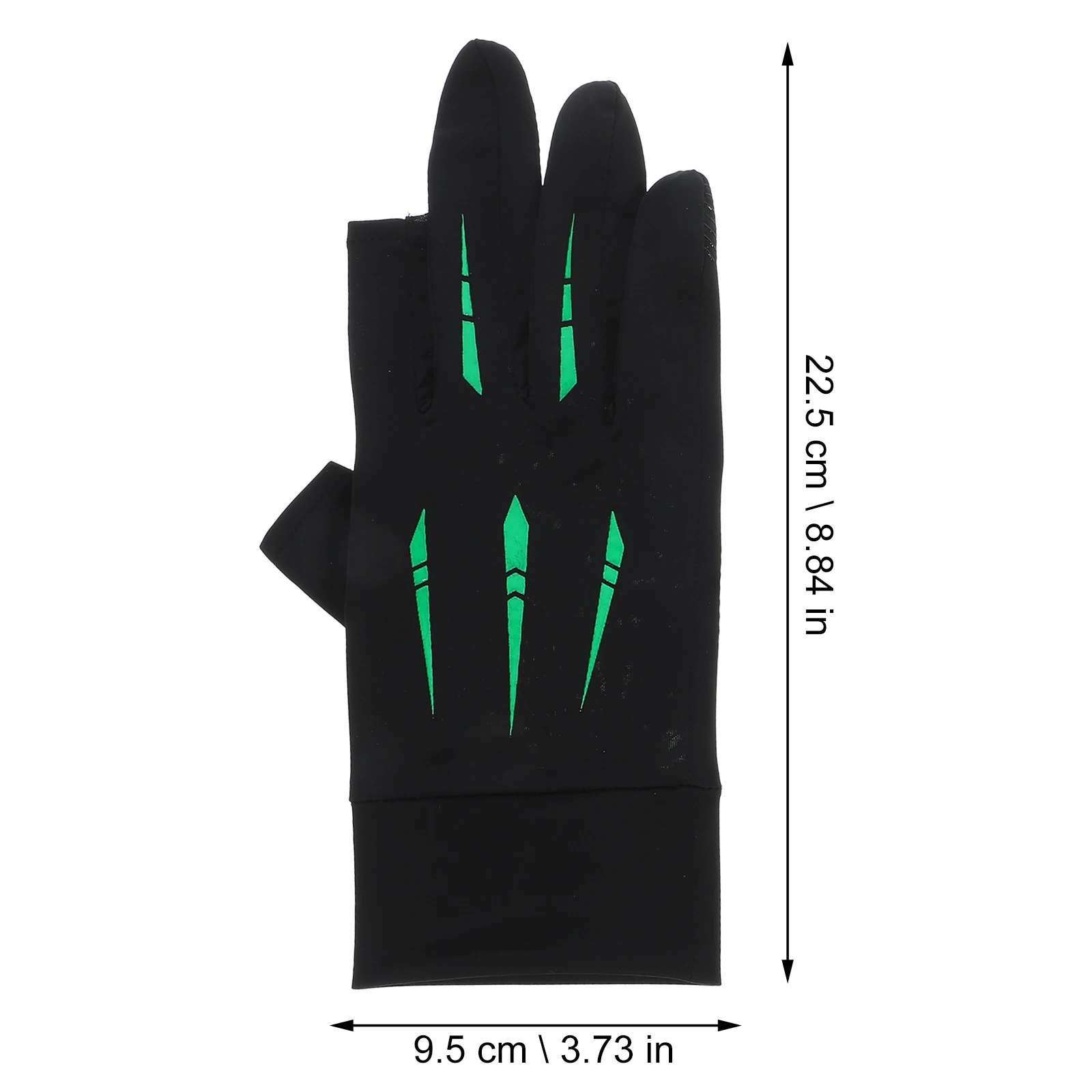 

1 Pair Anti-Ultraviolet Sun Protection Gloves Wear-Resistant Shockproof Anti-Slip Outdoor Cycling Riding Fishing Gloves For