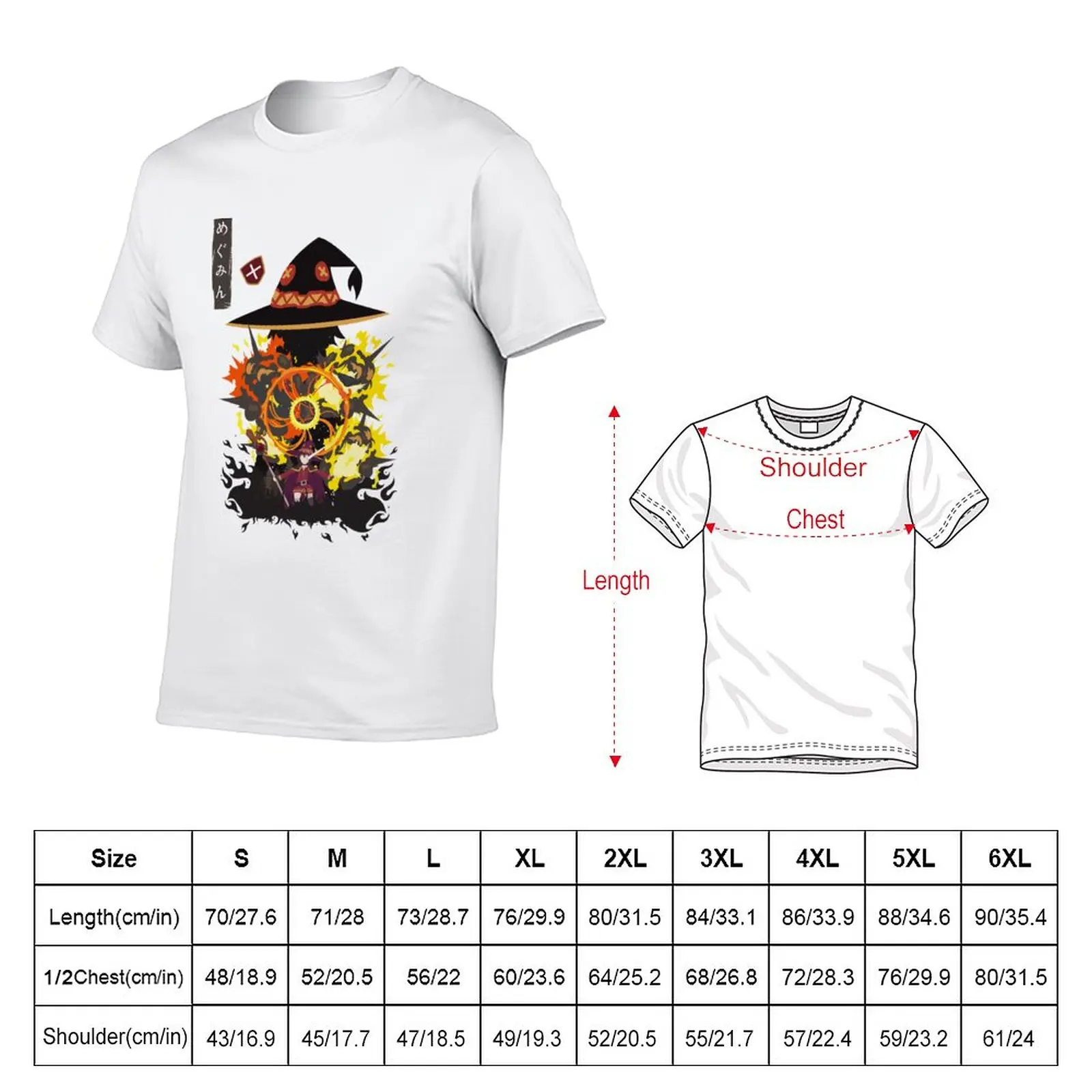 New Megumin Negative Space T-Shirt sweat shirt boys white t shirts funny t shirt men t shirts