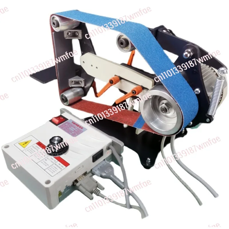 

750W AC 220VElectricBeltSander with Brushless Servo MotorVertical Horizontal Knife Sharpener Polishing Grinding Machine