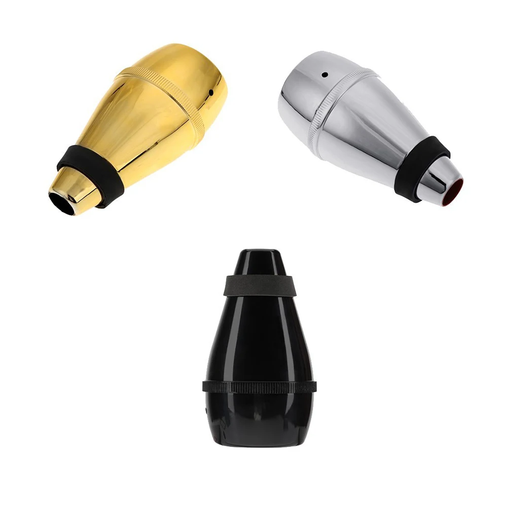 

Trumpet Mute Silencer Plastic Lightweight Black 13 5x7x7cm Practice Quiet Beginner Small Instrument Accessory Music