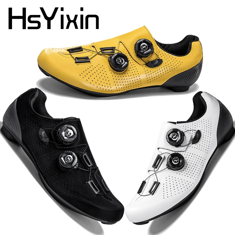 New Men Women Mtb Bicycle Cycling Shoes Spd Mountain Bike Sneakers Professional Cycling Shoes Cleats Flat Sports Cycling Shoes