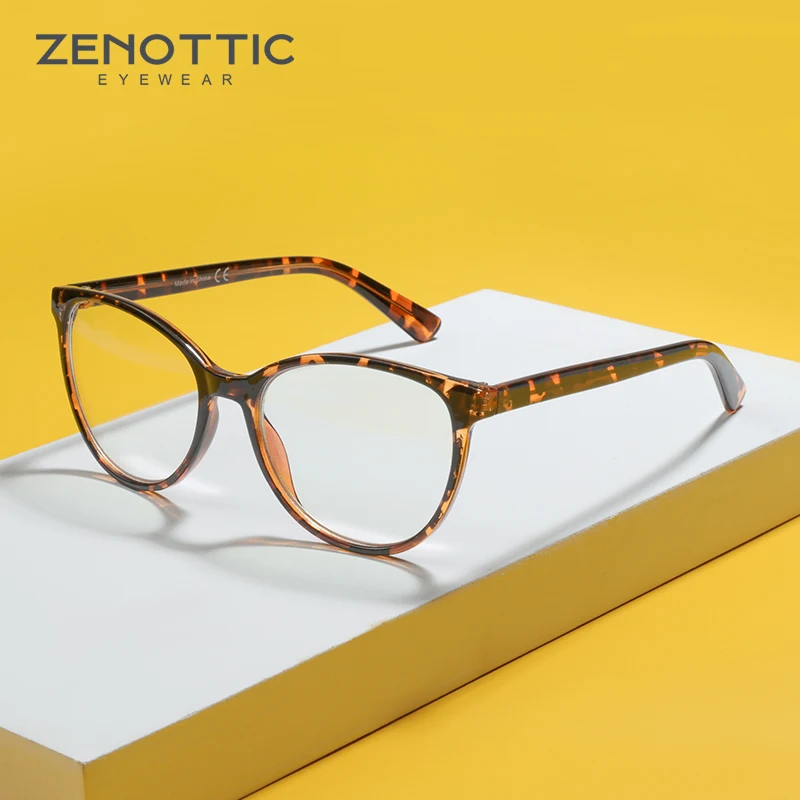 ZENOTTIC Butterfly Anti-Blue Light Computer Gaming Glasses Women Cat Eye Glasses