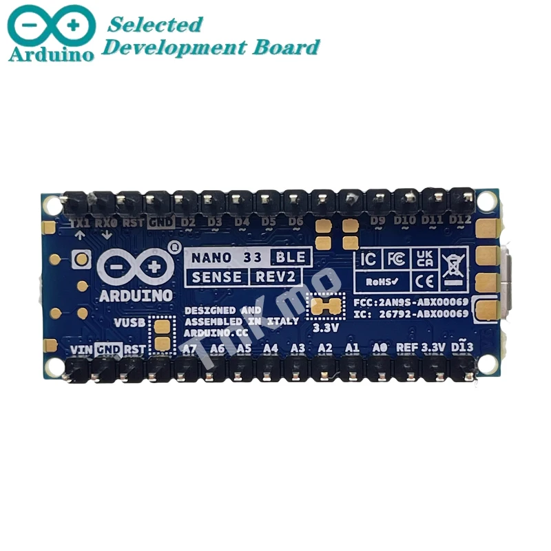 1pcs/lot Arduino Nano 33 BLE Sense Rev2 with headers ABX00070 nRF52840 Development board 100% new In Stock