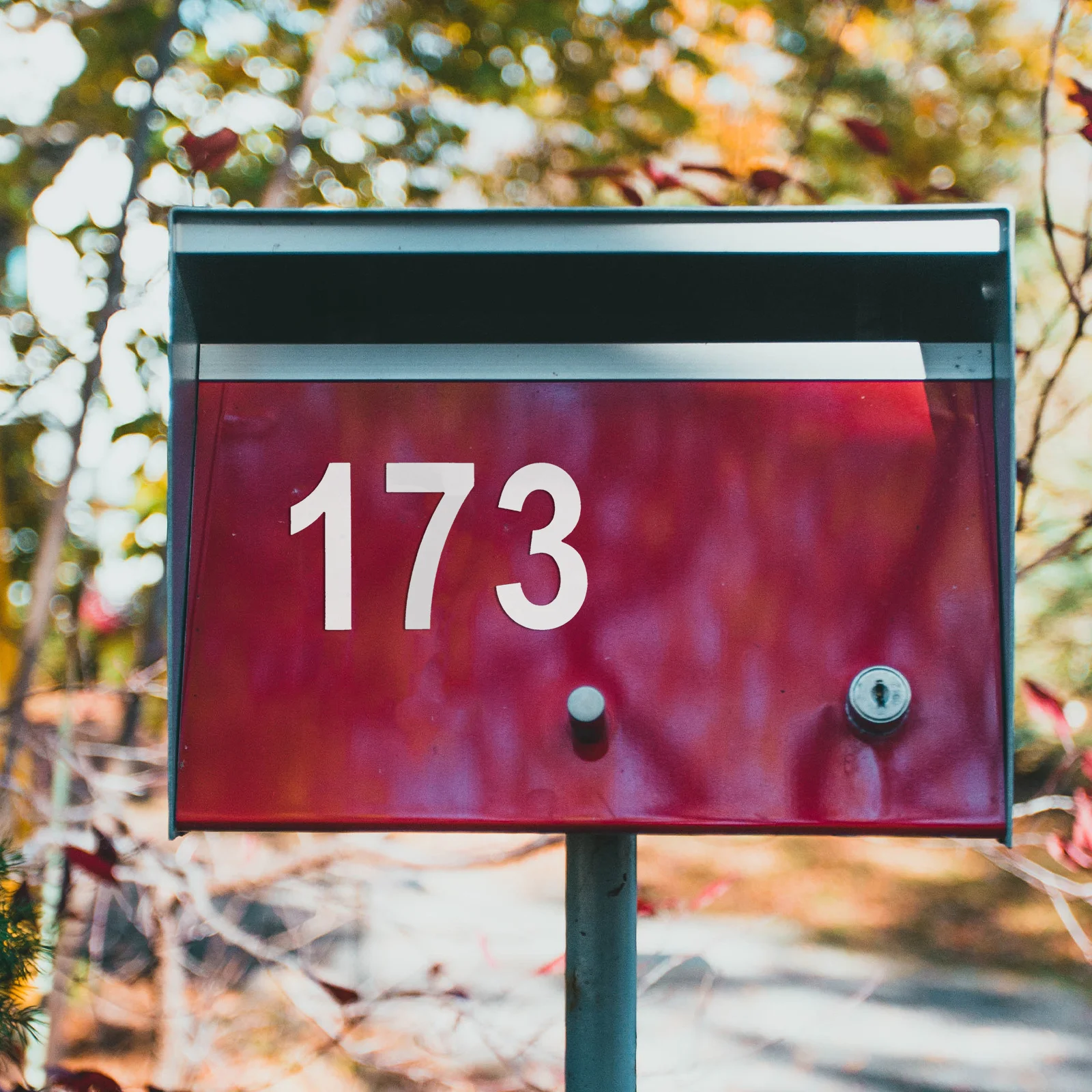 

2Sets Reflective Mailbox Number Stickers Large Self Adhesive Numbers Waterproof Fade Resistant for Outdoor Mailbox Visibility