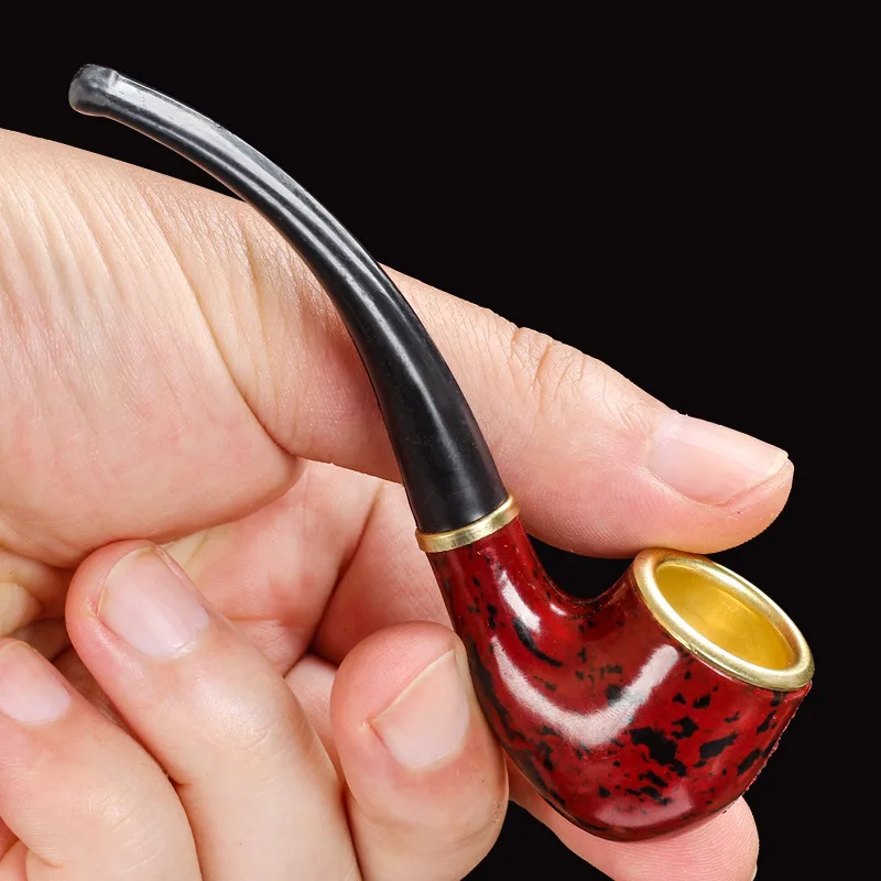 Durable Classic Mini resin small pipe Smoking Pipe Tobacco Pipe Smoking Accessories