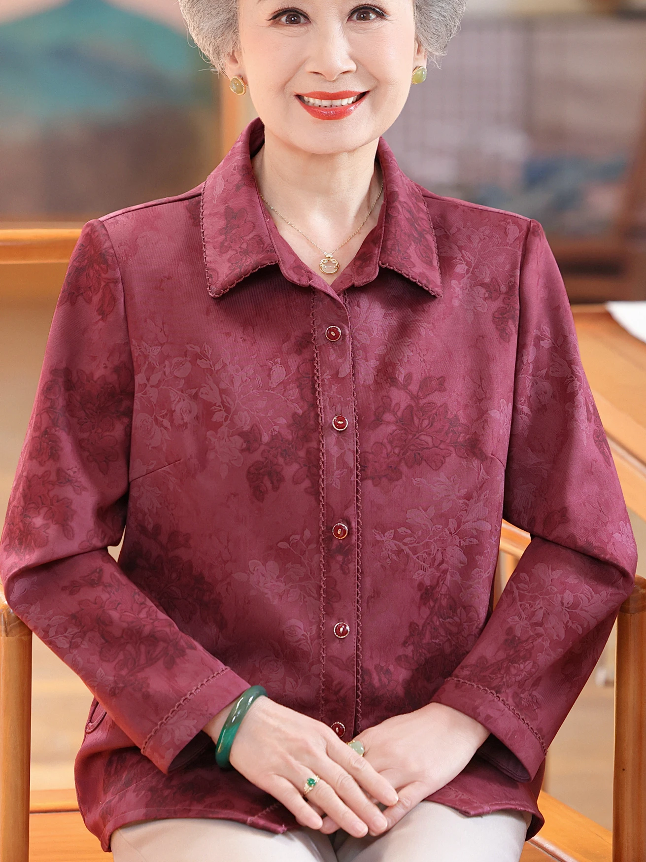 

Весенне-осенняя свободная посадка Long Sve с принтом irt Mommy Sle, повседневная верхняя одежда, тонкая верхняя блузка и топ для женщин