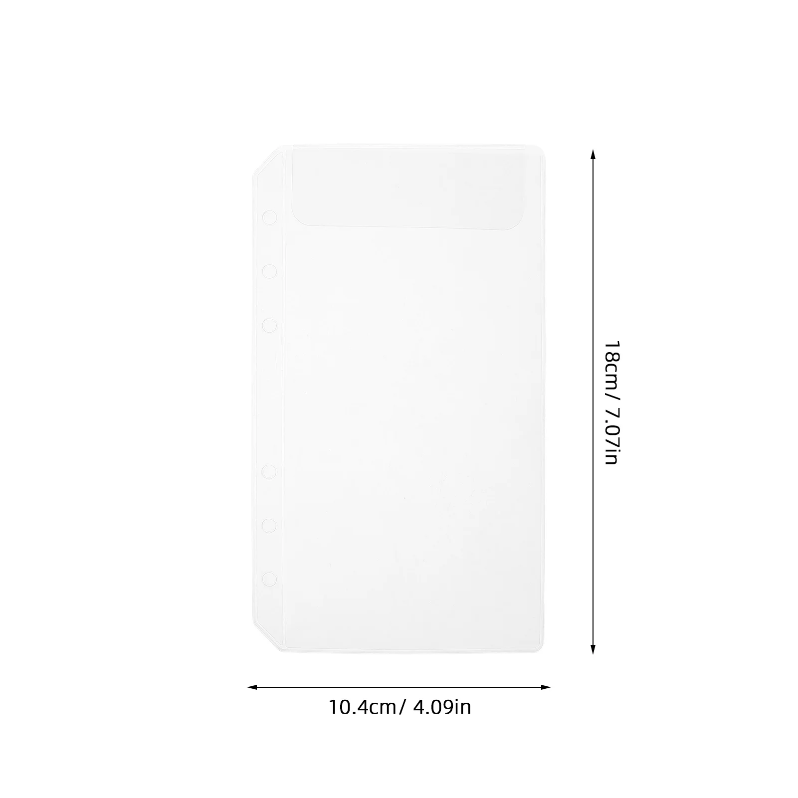 Carpeta de PVC de alta clase, organizador de documentos resistente al desgaste para estudio de negocios, bolsillo para carpetas para uso en el hogar y la Oficina, 10 Uds.