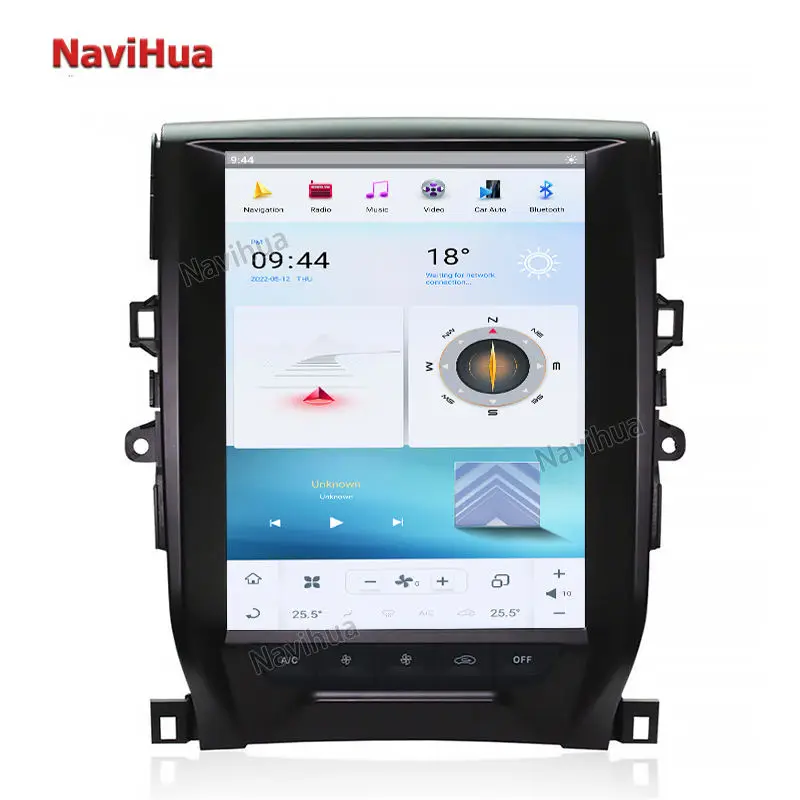 Android 11 for Tesla Style Toyota Mark x Reiz 2011-2016 Vertical Screen Car Multimedia Player built-in Carplay Auto Radio