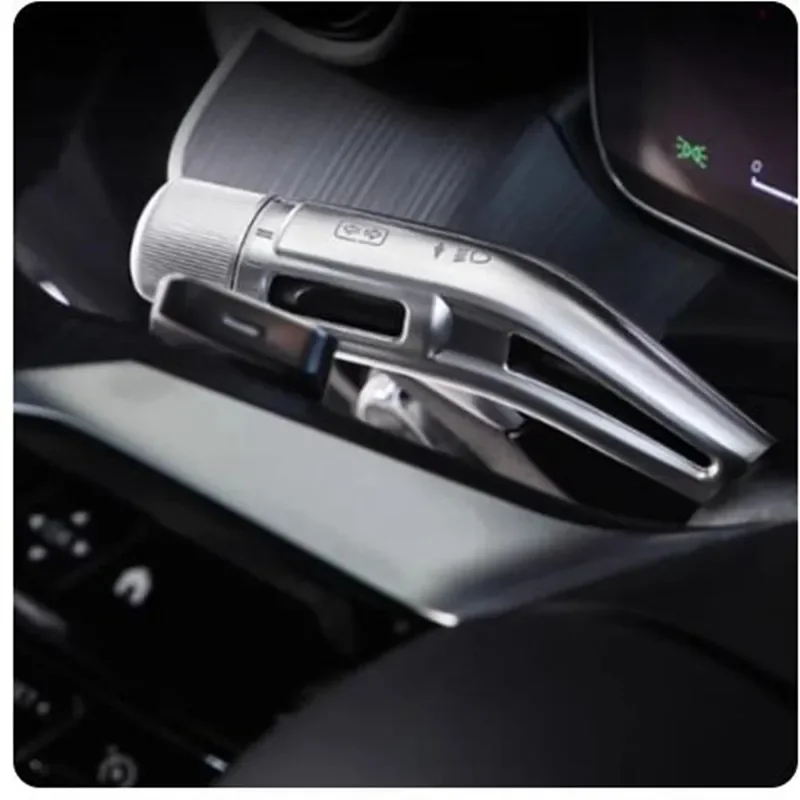 Steering Wheel Shift Lever Wiper Rod Trim Cover Car Accessories For Mercedes Benz C E GLC S EQE EQS SL Class W206 W223 V295 V297