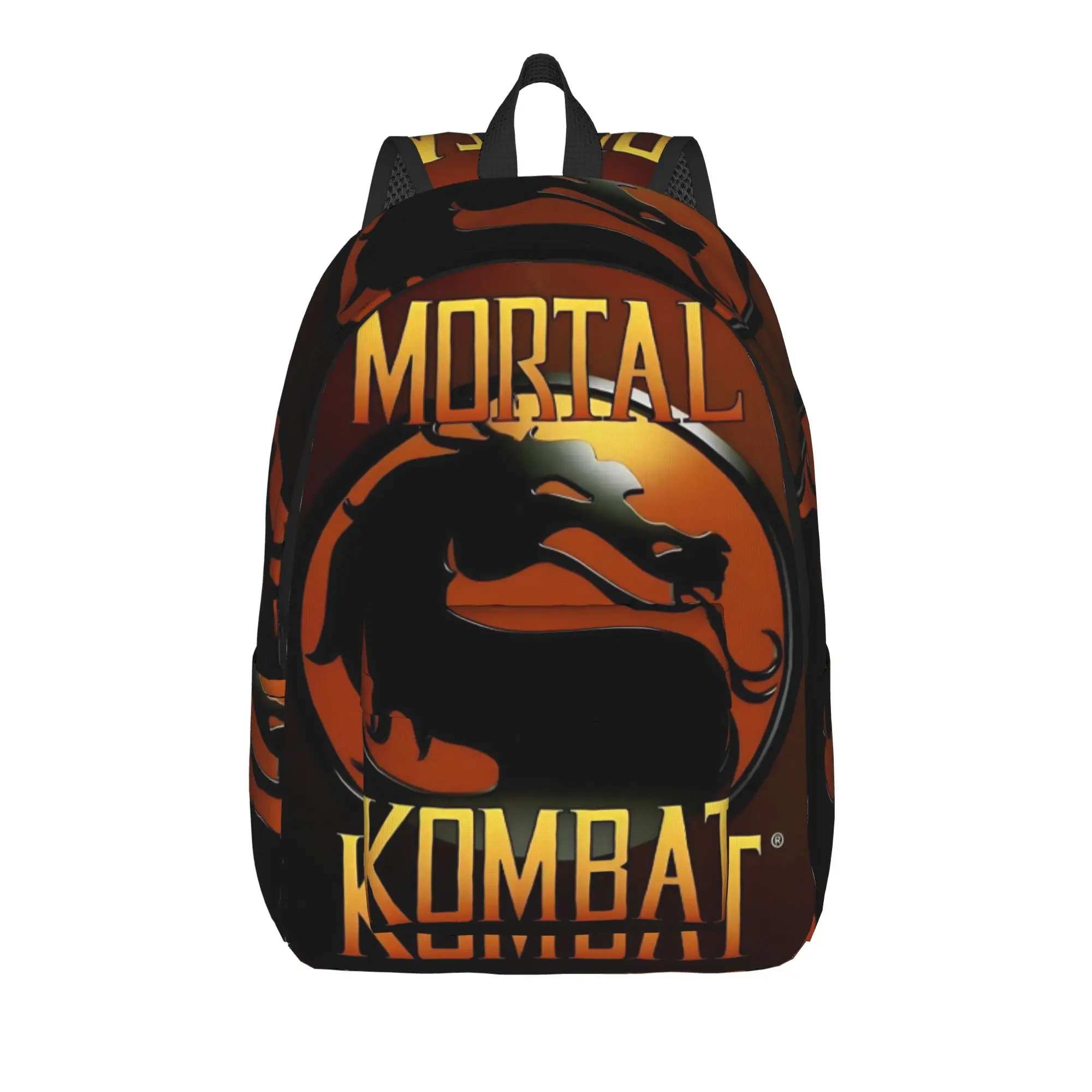 

Mortal Kombat II Moive 2026 Fashion Backpack Sports Student Business Daypack for Men Women Laptop Computer Shoulder Bag