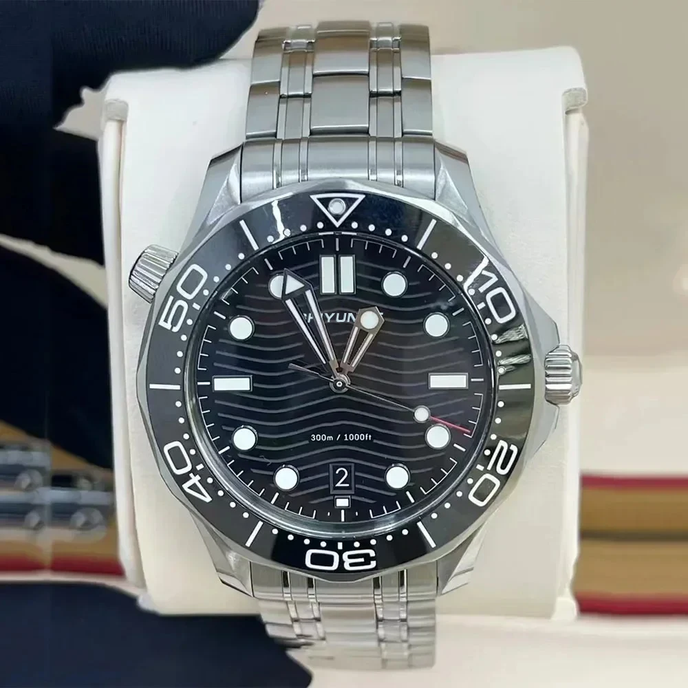 Jam Tangan Uniseks Mekanis Otomatis Olahraga Retro Multifungsi Baja Tahan Karat Fungsi Penuh Waktu Dunia