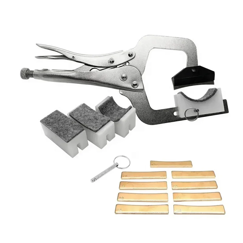 

NALFI-Fingerboard Handheld Fret Press Insert Tool Fret Press Guitars Repair Fretting Tools